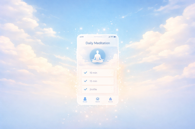 Digital overwhelm and meditation app choice overload